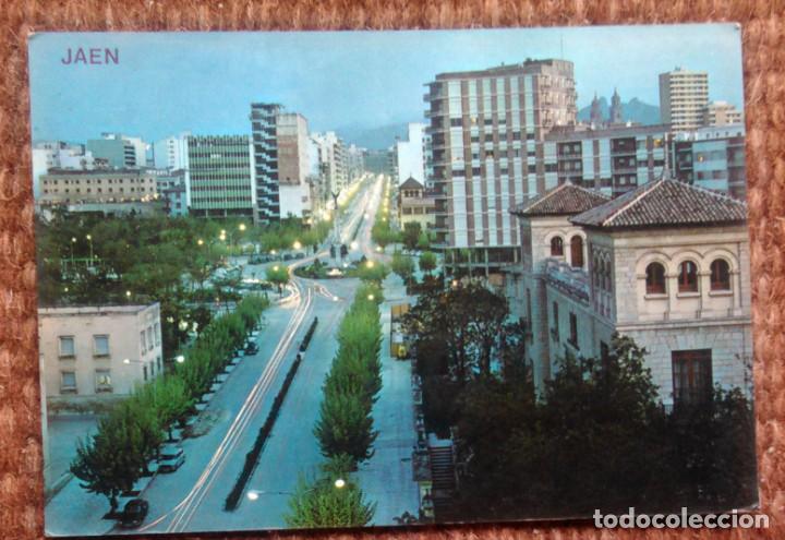 Postales: JAEN - AVENIDA DEL GENERALISIMO