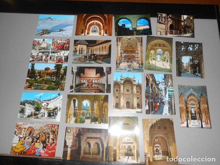Postales: Lote de 20 Postales de GRANADA - Foto 1