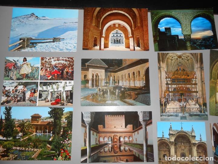 Postales: Lote de 20 Postales de GRANADA - Foto 2