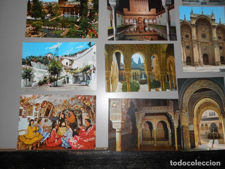 Postales: Lote de 20 Postales de GRANADA - Foto 3