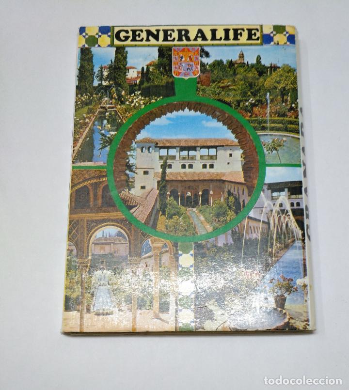 Postales: LOTE DE 10 POSTALES DEL GENERALIFE GRANADA. TDKP14 - Foto 1