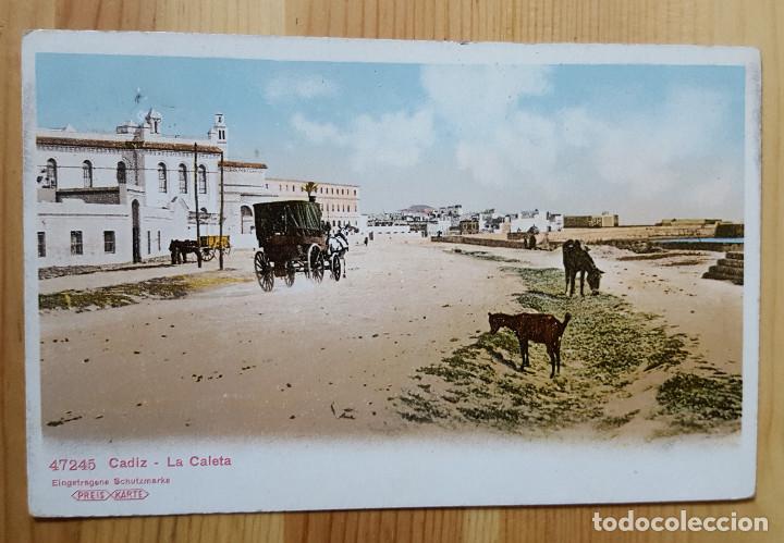 Postais: Cadiz La Caleta Preis Karte Union Postal Universal N&ordm; 47245