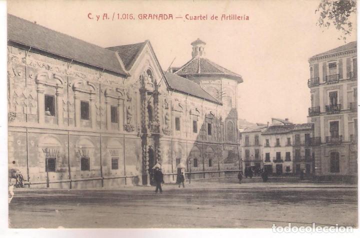 Postales: POSTAL C y A / 1016.GRANADA - CUARTEL DE ARTILLERIA .