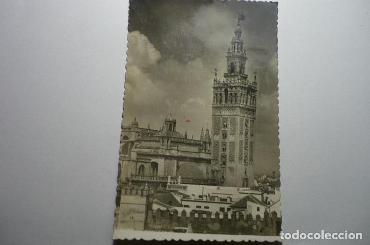 Postales: POSTAL SEVILLA-LA GIRALDA CIRCULADA--CM