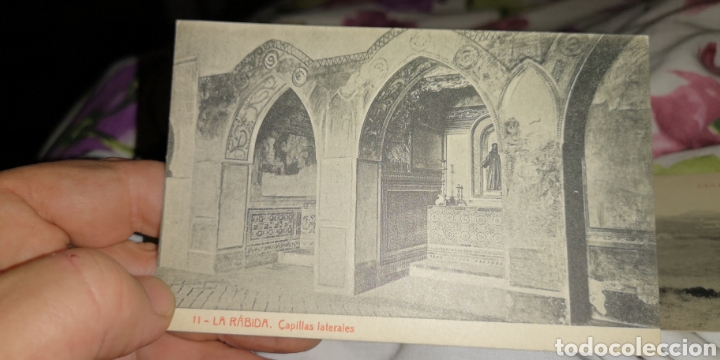 Postales: Postal de la R&aacute;bida, capillas laterales del monasterio