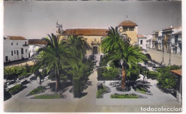 Postcards: POSTAL DE MORON DE LA FRONTERA -PASEO DE LA CARRERA Y CONVENTO SANTA CLARA .