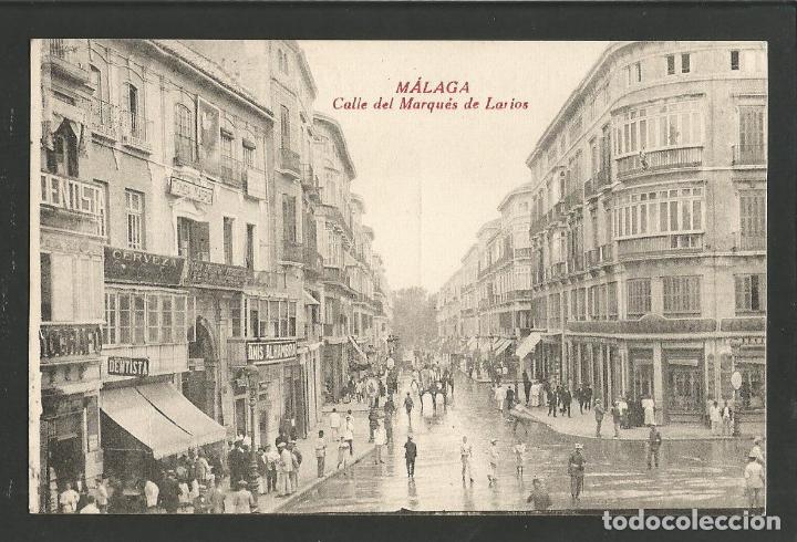 Postales: MALAGA-CALLE DEL MARQUES DE LARIOS-ED&middot; RAFAEL TOVAL-POSTAL ANTIGUA-(57.442)