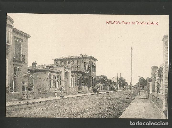 Postales: MALAGA-PASEO DE SANCHA-THOMAS-POSTAL ANTIGUA-(57.445)