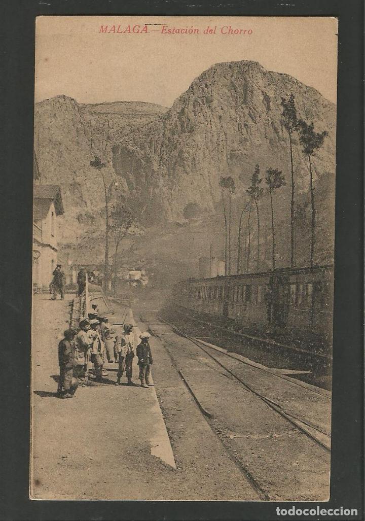 Postales: MALAGA-ESTACION DEL CHORRO-FERROCARRIL-ED&middot;RAFAEL TOVAL-POSTAL ANTIGUA-(57.458)