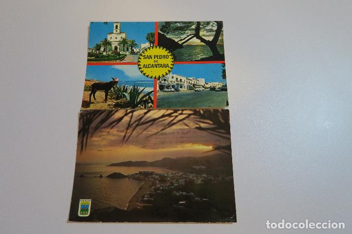 Postales: COSTA DEL SOL LOTE 2 POSTALES TARJETAS POSTALES ANTIGUAS
