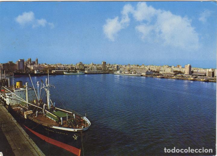 Postales: postal n&ordm; 59 puerto vista general de cadiz
