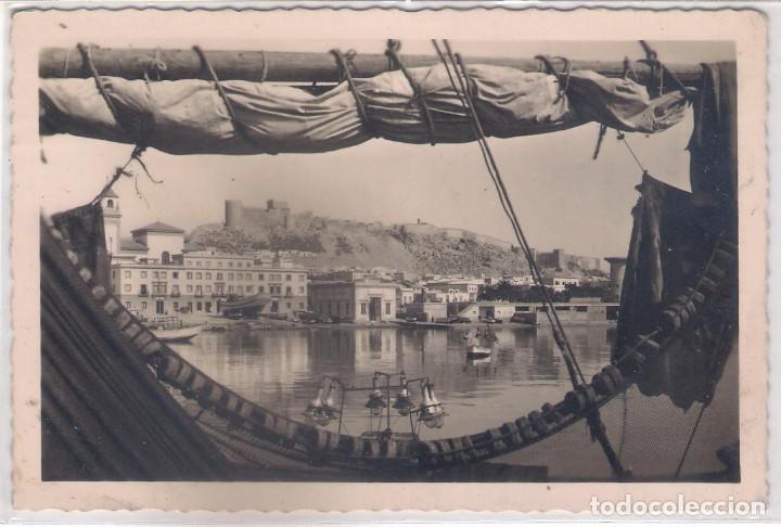Postales: POSTAL DE ALMERIA -DETALLE DEL PUERTO.