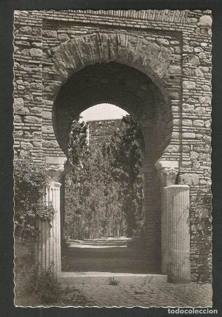 Postales: MALAGA-ALCAZABA-PUERTA DE LAS COLUMNAS EN EL TUNEL-36-GARCIA GARRABELLA-POSTAL ANTIGA-(57.738)
