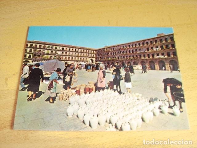 Postales: CORDOBA- VISTA DE LA PLAZA DE LA CORREDERA Y MERCADO
