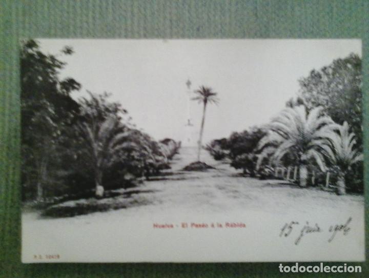 Postales: POSTAL HUELVA- EL PASEO A LA RABIDA