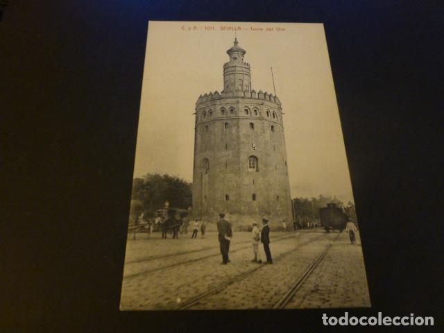 Postales: SEVILLA TORRE DEL ORO - Foto 1