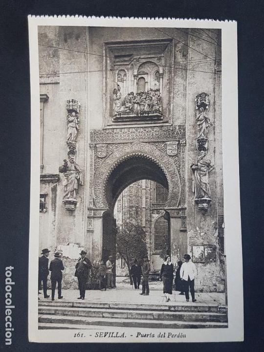 Postales: SEVILLA PUERTA DEL PERDON - Foto 1