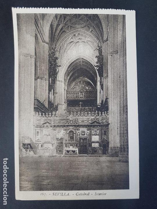 Postales: SEVILLA CATEDRAL INTERIOR - Foto 1
