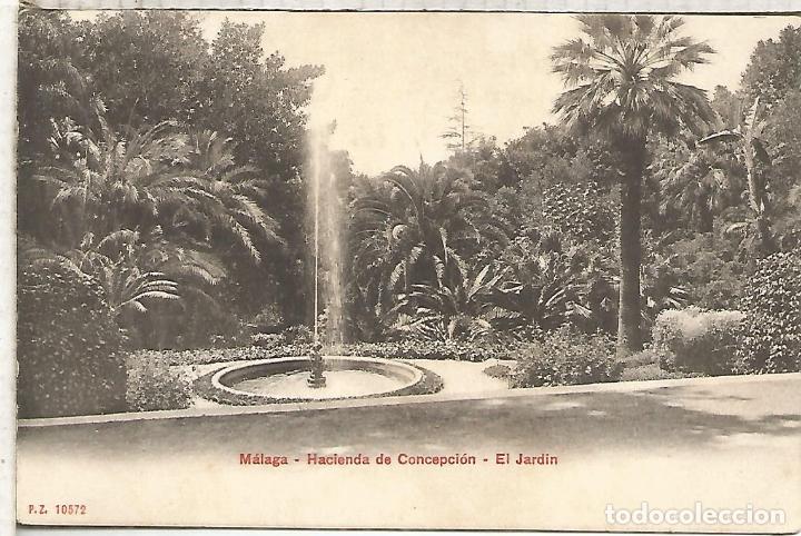 Postales: MALAGA HACIENDA DE CONCEPCION DORSO SIN DIVIDIR