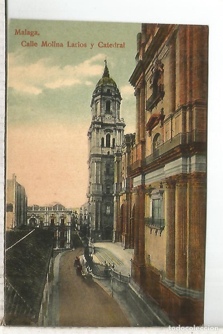 Postales: MALAGA CALLE LARIOS SIN ESCRIBIR
