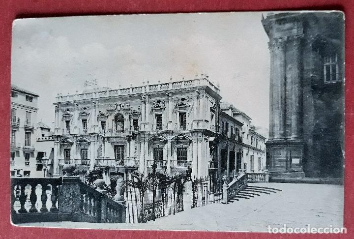 Postales: POSTAL PALACIO OBISPAL, MALAGA