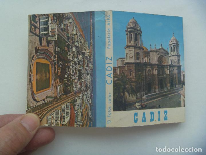 Postales: ACORDEON CON 13 MINI POSTALES DE CADIZ. A&Ntilde;OS 60