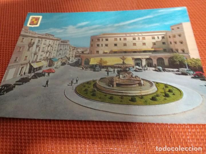 Postales: POSTAL JAEN COCHES ANTIGUOS  A&Ntilde;OS 60