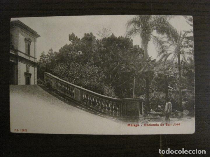 Postales: MALAGA-HACIENDA DE SAN JOSE-P.Z. 10577-REVERSO SIN DIVIDIR-(58.465)