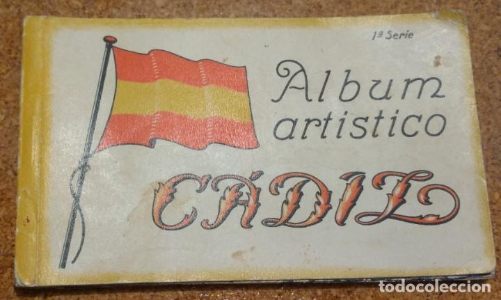 Cartoline: Block Alb&uacute;m art&iacute;stico Cadiz 1&ordf; serie tiene 11 postales