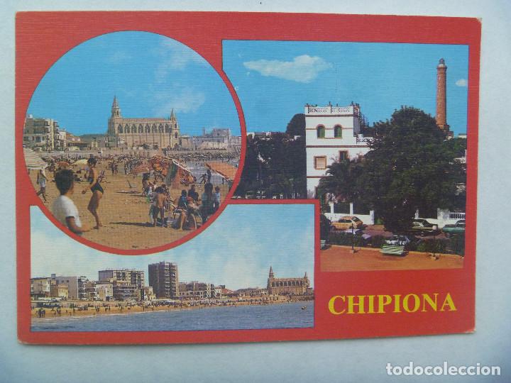 Postales: POSTAL DE CHIPIONA ( CADIZ ) . DE ARRIBAS - Foto 1
