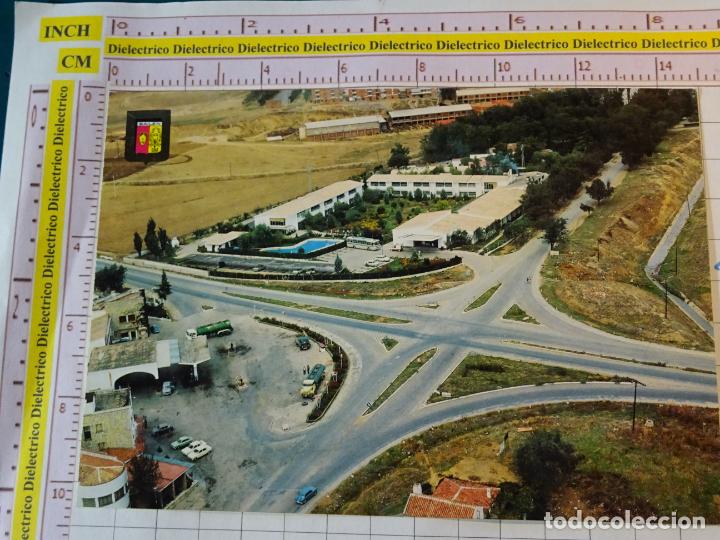 Postales: POSTAL DE JAEN, A&Ntilde;O 1970. BAIL&Eacute;N, VISTA AEREA ALBERGUE NACIONAL Y ESTACI&Oacute;N SERVICIO SUR. 2187