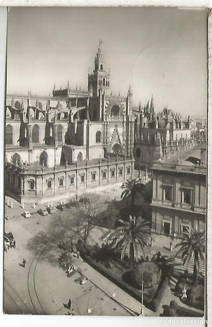 Postales: SEVILLA CATEDRAL ESCRITA - Foto 1