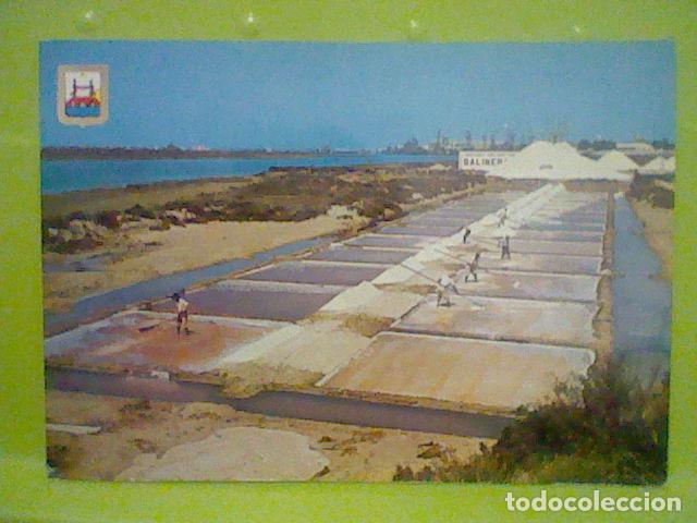 Postales: SALINAS SAN FERNANDO ESCUDO ORO N 3 CIRCULADA