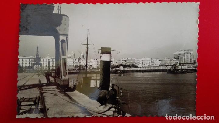 Postales: POSTAL CADIZ, VISTA PARCIAL DESDE EL PUERTO, N&ordm; 39, CIRCULADA, A&Ntilde;O 4
