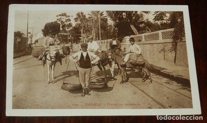 Postales: MALAGA, VENDEDORES AMBULANTES, 220 ROISIN, SIN CIRCULAR