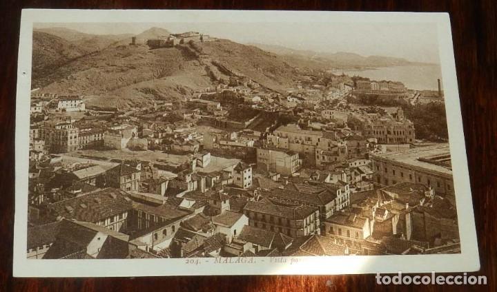 Postales: MALAGA, VISTA PARCIAL, 204 ROISIN, SIN CIRCULAR
