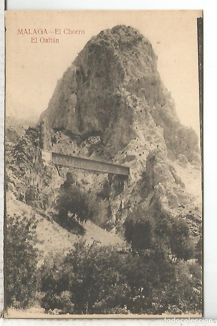 Postales: MALAGA EL CHORRO SIN ESCRIBIR