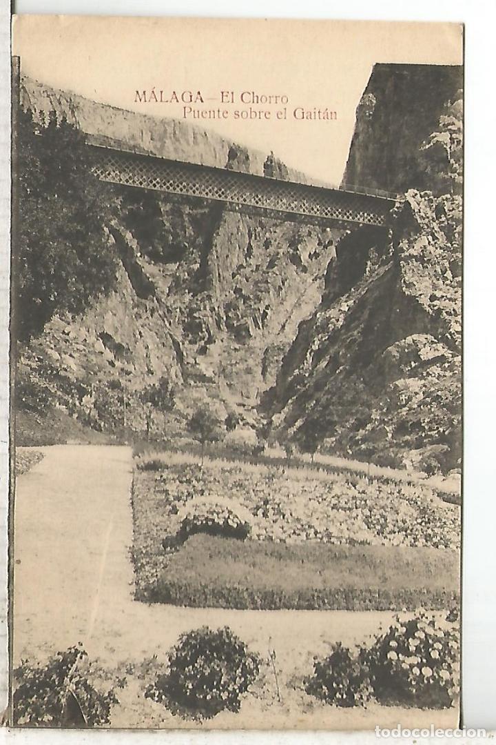 Postales: MALAGA EL CHORRO SIN ESCRIBIR