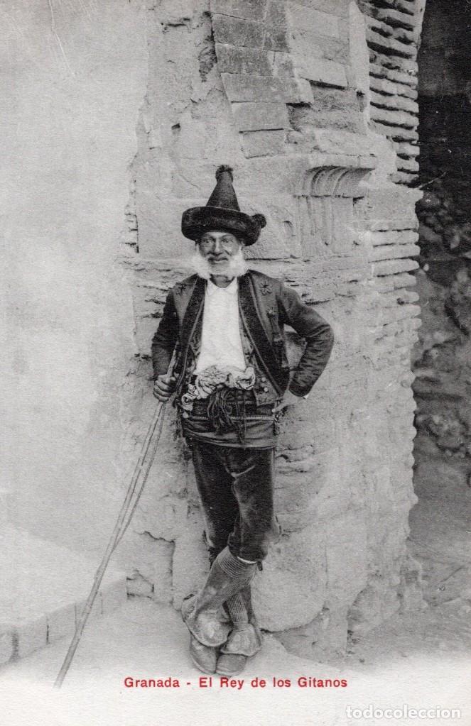 Postales: granada. pz 10396. el rey de los gitanos - Foto 1