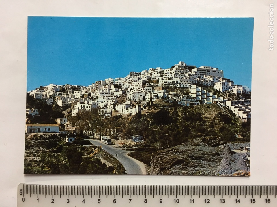 Postales: POSTAL. MOJACAR. VISTA GENERAL. CREACIONES FLORESBA. H. 1970?.