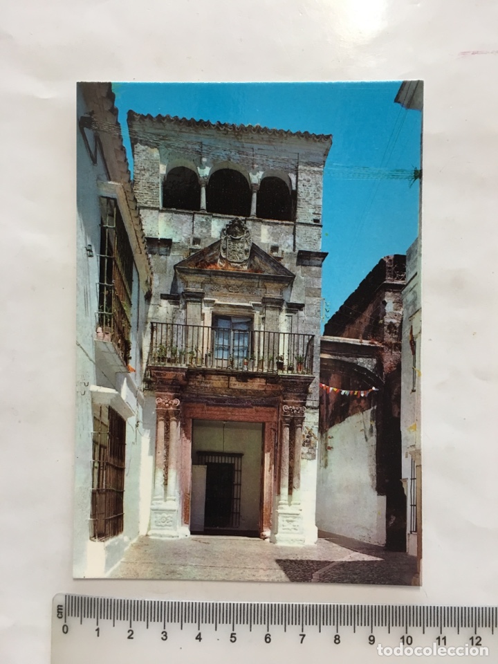 Postales: POSTAL. ARCOS DE LA FRONTERA. ANTIGUA CASA DEL MAYORAZGO. EDIC. A. G. M., A&Ntilde;O 1979.