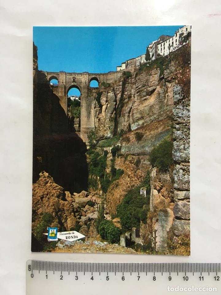 Postcards: POSTAL. RONDA. EL TAJO. PUENTE NUEVO. H. 1965?.