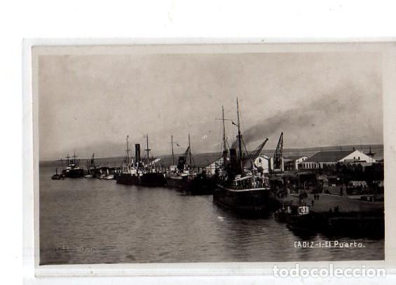 Postcards: TARJETA POSTAL DE CADIZ. EL PUERTO.