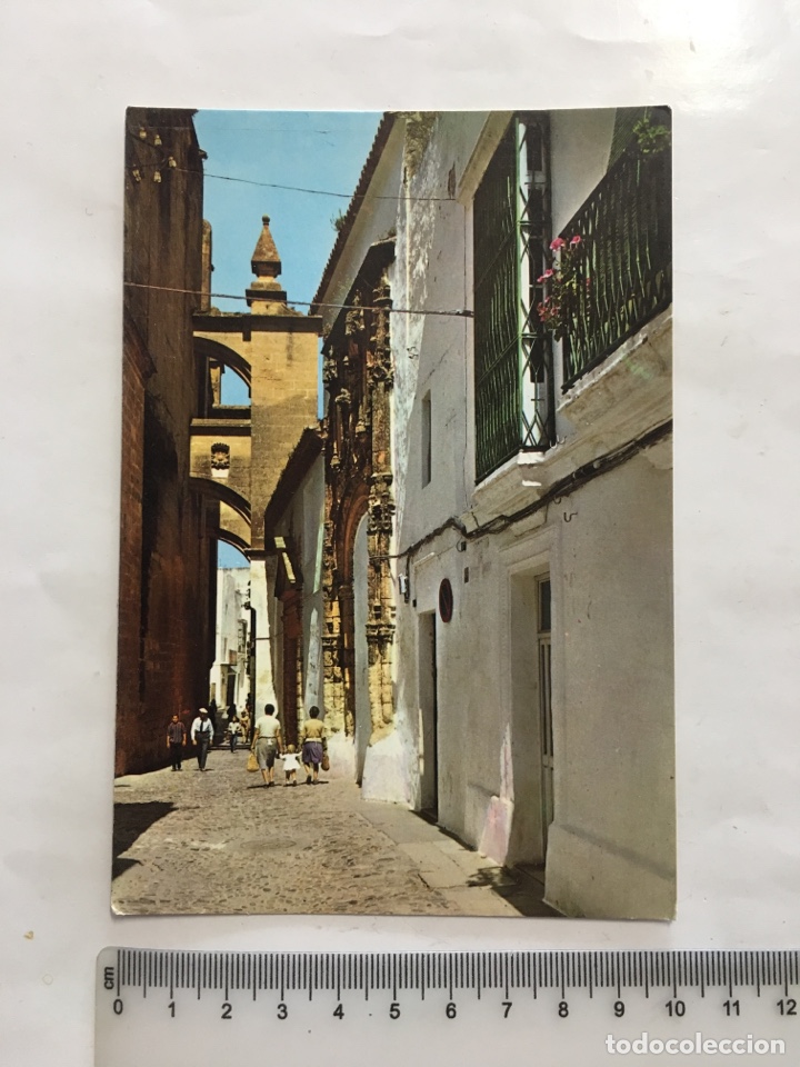 Postales: POSTAL. ARCOS DE LA FRONTERA. CALLEJ&Oacute;N DE LAS MONJAS. ED. ARRIBAS. H. 1965?.