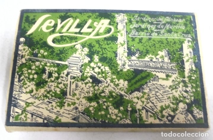 Postcards: BLOCK DE 20 POSTALES. JARDINES DEL ALCAZAR, DE MURILLO Y BARRIO DE SANTA CRUZ. L.ROISIN. VER