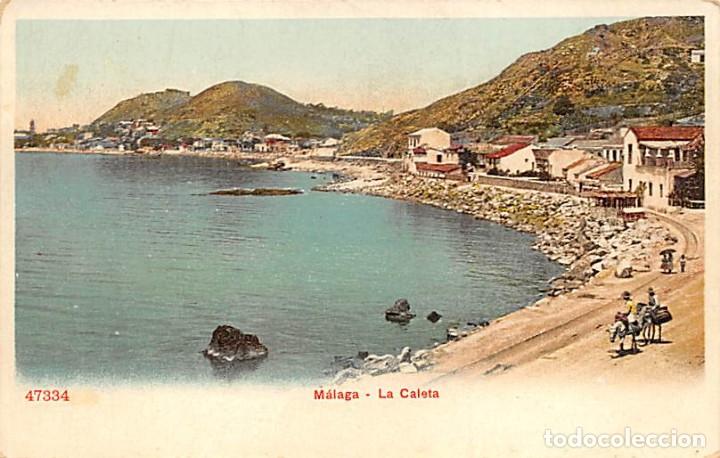 Postales: M&Aacute;LAGA.- LA CALETA. - Foto 1