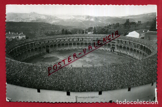 Postales: POSTAL MALAGA , PLAZA DE TOROS DE RONDA , ORIGINAL , P600B
