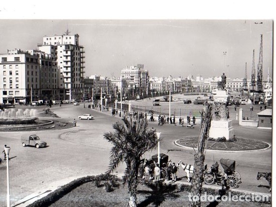 Postcards: TARJETA POSTAL DE CADIZ. AVENIDA DEL PUERTO. EDICIONES ARRIBAS.