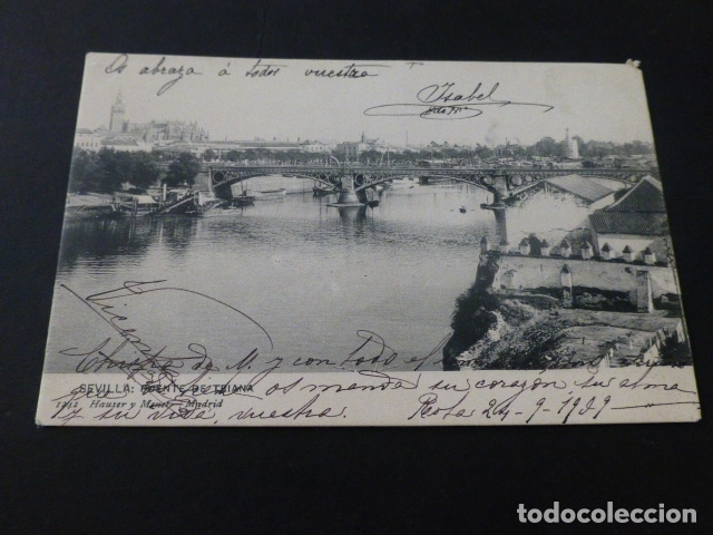 Postcards: SEVILL PUENTE DE TRIANA