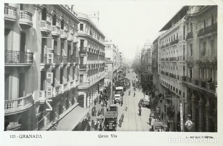 Postales: GRANADA. GRAN VIA. - Foto 1